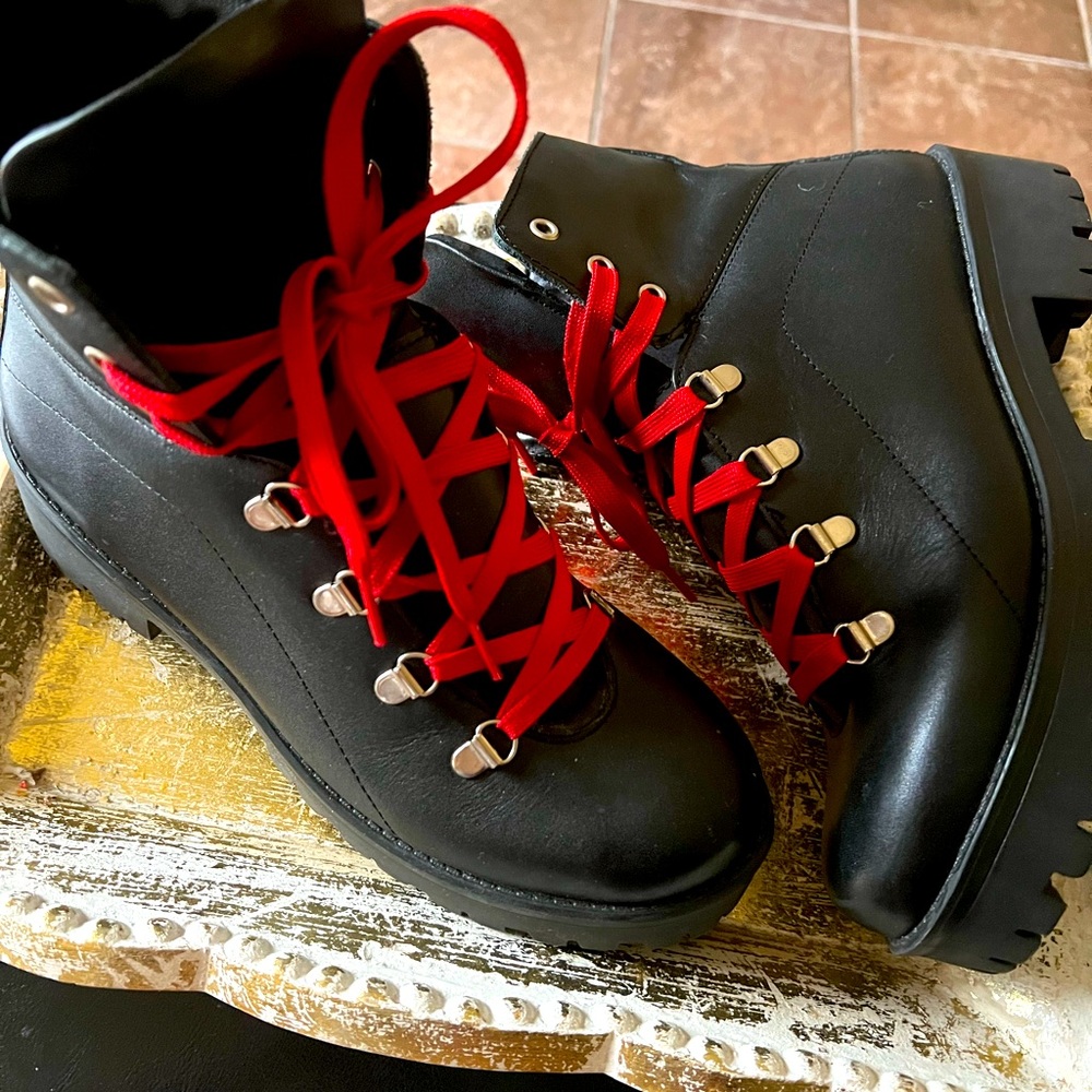 Black Combat Boots